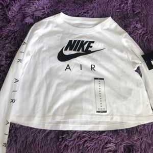 Nike air  crop top sleeve and tights